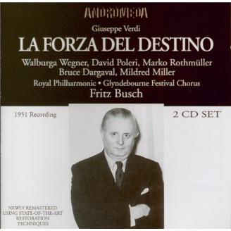 VERDI - Busch - La forza del destino, opéra en quatre actes (version 186 live Edinburgh, 20 - 8 - 1951